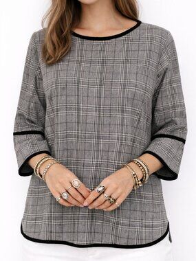Max Edition Plaid Tunic